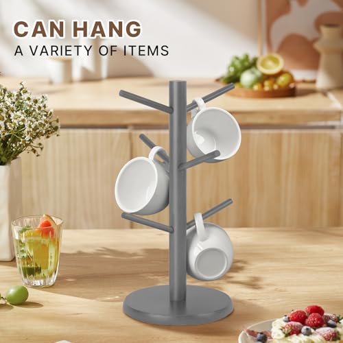 Wooden Mug Holder Tree