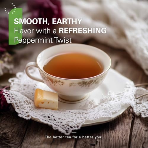 Roasted Dandelion Root Tea with Milk Thistle and Peppermint 50ct (50 Count)