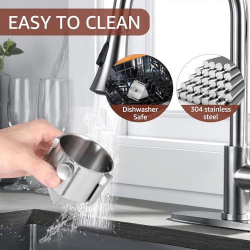 Pour Over Coffee Dripper Stainless Steel Coffee Filter Pour Over Coffee Maker Collapsible Coffee Dripper Cup Cone Filter for Travel Camping