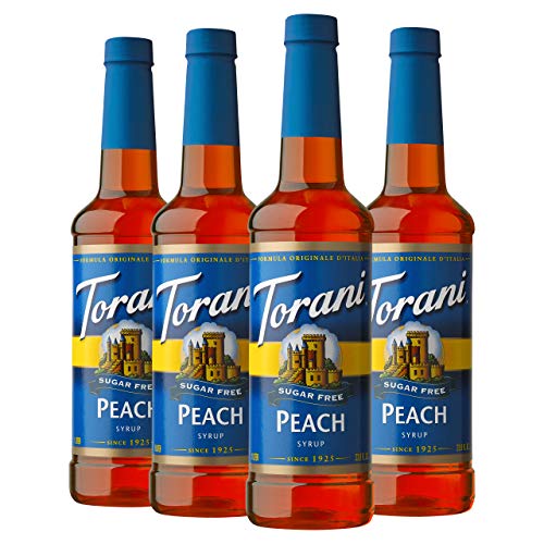 Sugar Free Peach Flavored Drink Syrup (101.6 Fl Oz)