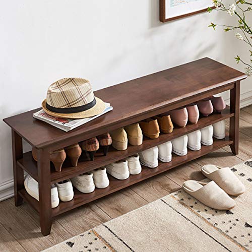 Shoe Rack Bench Wooden Shoe Storage Bench Entryway Bench