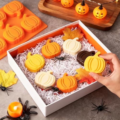 Pumpkin Cake Molds Silicone Thanksgiving Chocolate Molds Fall Candy Mold