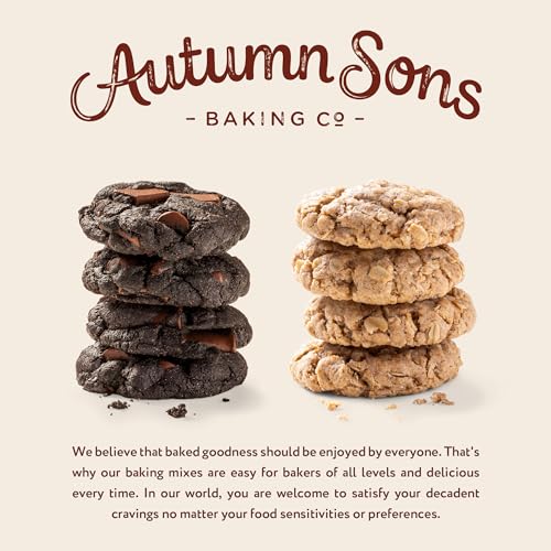 Autumn Sons Gluten Free Double Choc Oatmeal Cookie Mix (18.6 Ounce)
