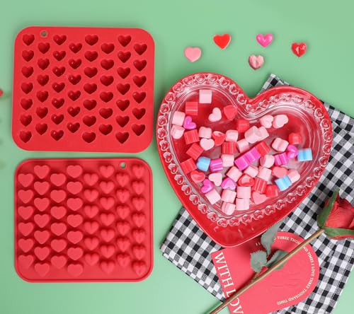 Mini Heart Molds 52 (2 Count)