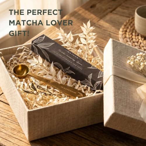 Golden Stainless Steel Matcha Measuring Spoon 1 Gram
