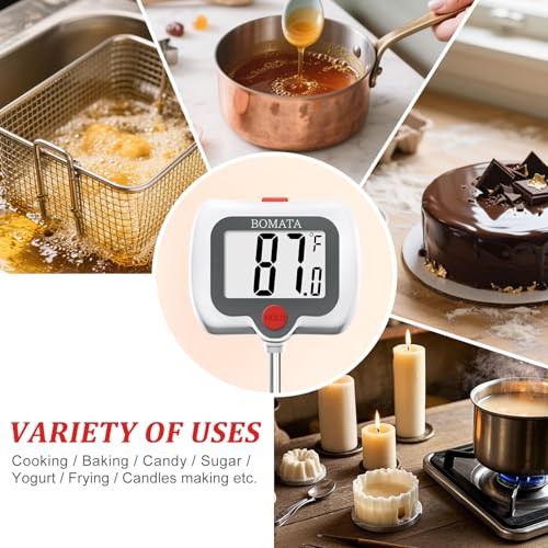 Digital Candy Thermometer with Pot Clip