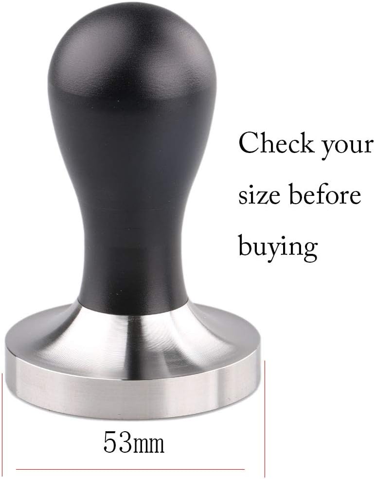 Coffee Tamper 53mm Barista Espresso Base Coffee Bean Press