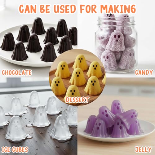 Halloween Ghost Silicone Mold for Chocolate