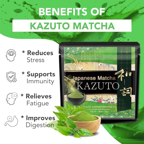 Kazuto Classic Ceremonial Grade Matcha Green Tea Powder
