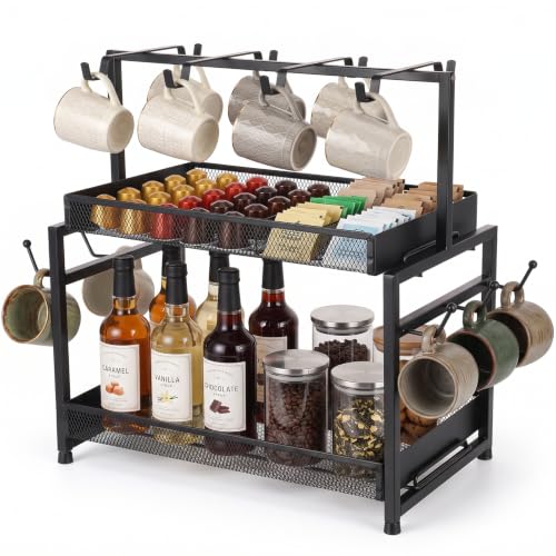 3 Tier Coffee Bar Organizer
