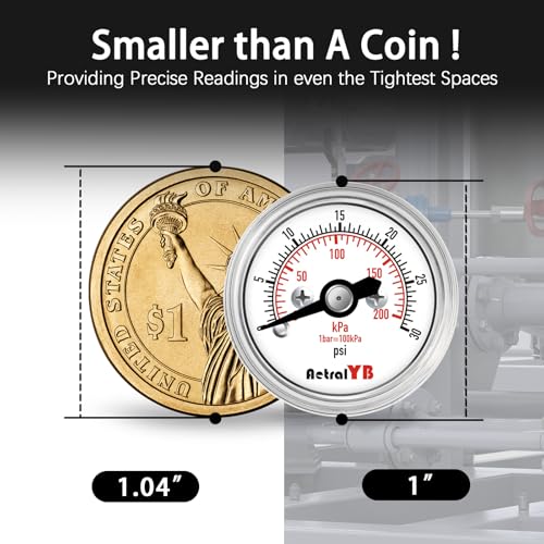 Mini1 Inch Pressure Gauge