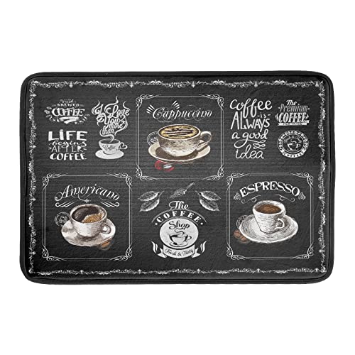 Coffee Bean Maker Dish Drying Mat for Countertops