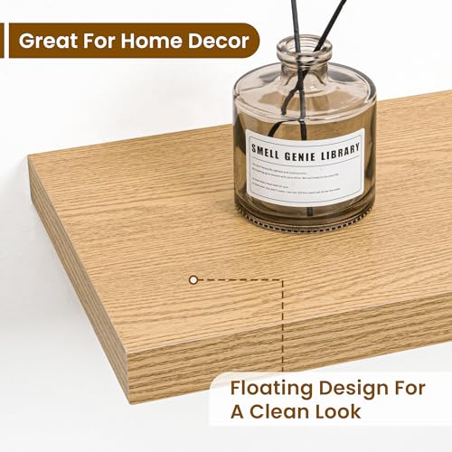 55 Inch Fireplace Mantel Shelf (2 Count)