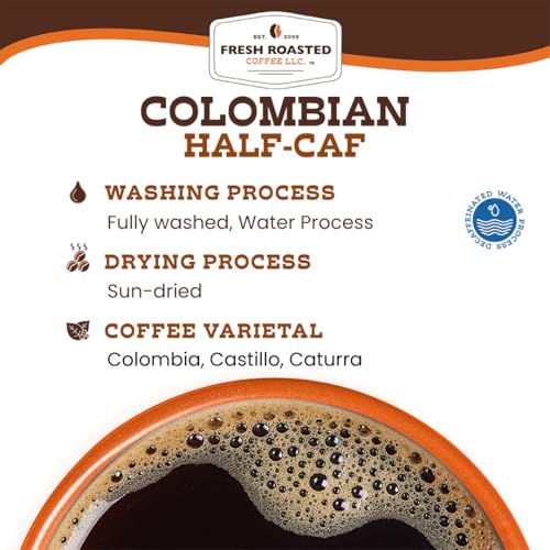 100% Water Processed Colombian Half (24 Count)