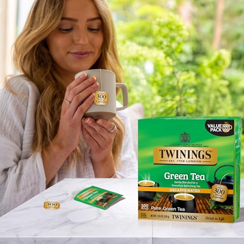 Decaffeinated Green Tea Bags (100 Count)