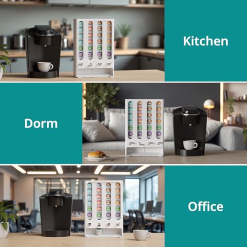 K Cup Holder Creative Coffee Pods Storage Stand Vending (28 Count)