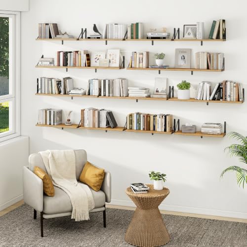 Floating Book Shelves for Wall
