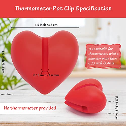 2Pcs Thermometer Pot Clip Holder (2 Count)