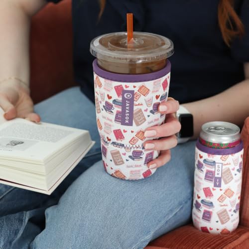 JavaSok Iced Coffee & Cold Soda Insulated Neoprene Cup Sleeve