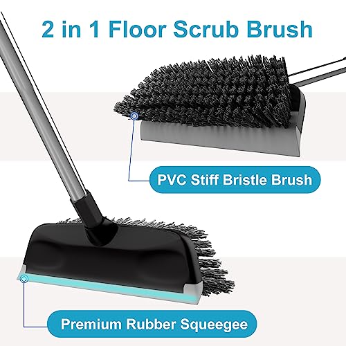 Floor Scrub Brush with 55" Long Handle