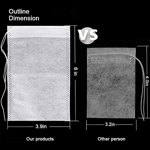 100Pcs Large Tea Bag (100 Count)