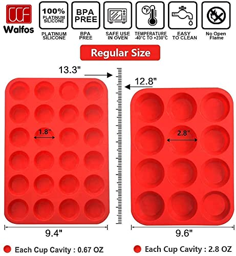 Silicone Muffin Pan Set (2 Count)