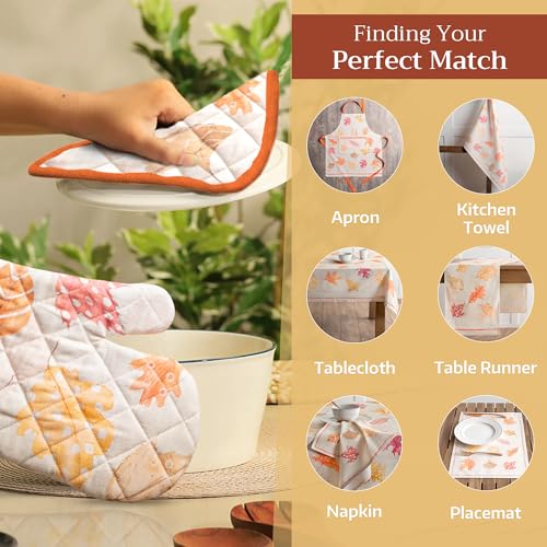 Maison d'Hermine Oven Gloves 100% Cotton Oven Mitt