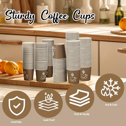 4 oz Paper Coffee Cups (500 Count)