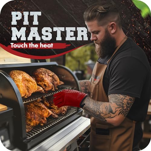 Silicone Smoker BBQ Gloves