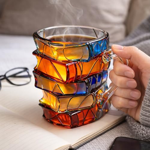 Stained Glass Book Mug