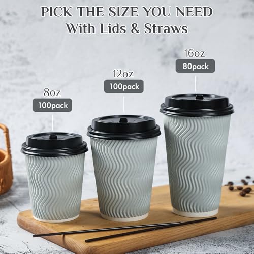 12 oz Coffee Cups