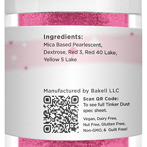Neon Pink Edible Glitter