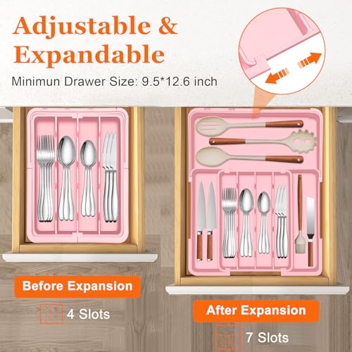 Expandable Silverware Drawer Organizer