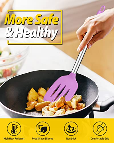 Pack of 4 Silicone Cooking Utensils Set (4 Count)