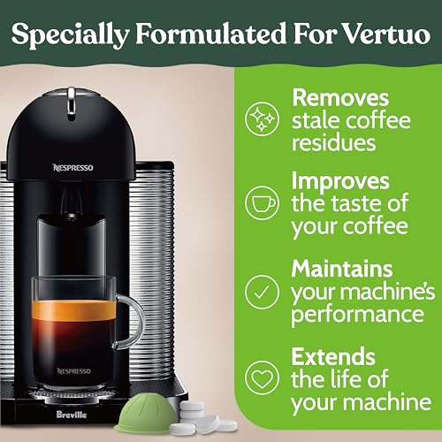 Cleaning Pods Compatible with Nespresso Vertuo (12 Count)