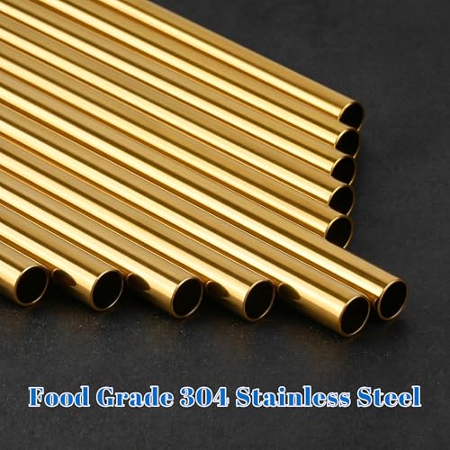 8PCS Stainless Steel Straws Fit for 40oz Stanley Tumblers (8 Count)
