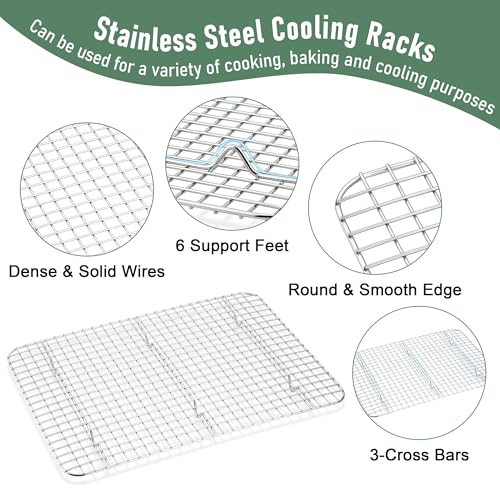 Baking Sheet with Wire Rack Set (2 Count)