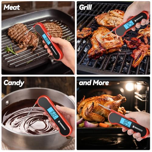 0.5 Sec Instant Read Meat Thermometer Digital for Cooking