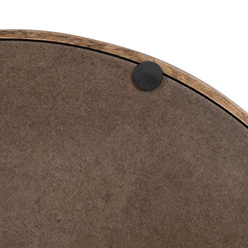 Lipton Modern Round Wood Decorative Tray