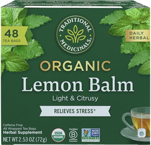 Organic Lemon Balm (48 Count)