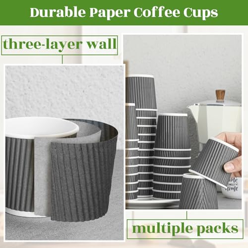 200 Pcs 4 oz Disposable Espresso Coffee Cups
