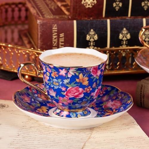 Tea Cup and Saucer (2 Count)