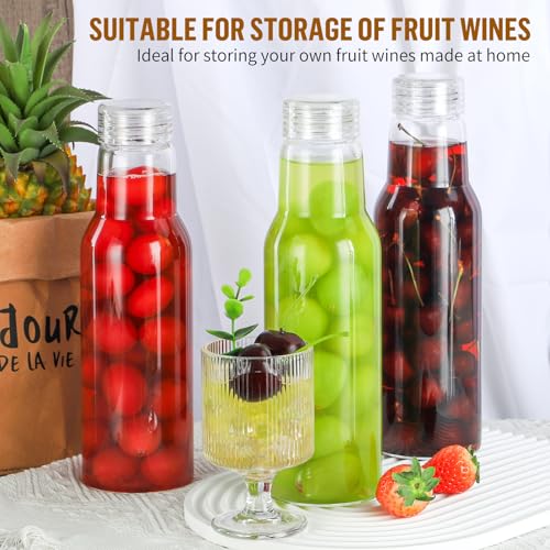 25 Oz Glass Bottles with Lids (2 Count)