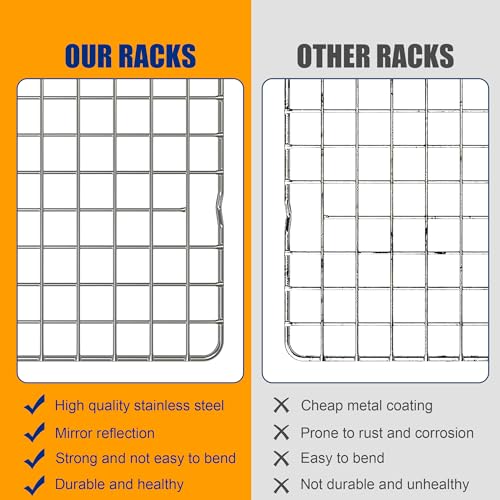 2PCS Cooling Racks for Cooking and Baking