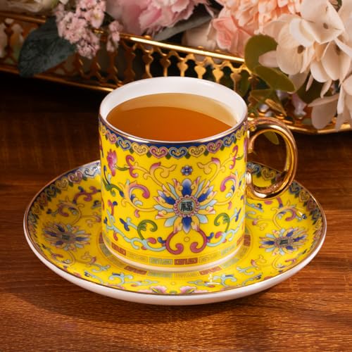 Tea Cup and Saucer (2 Count)