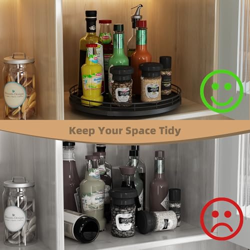 12" Lazy Susan Turntable Organizer for Table Top