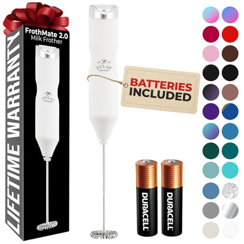 Powerful Frother Wand AA Batteries Included
