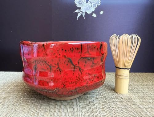Japanese Traditional Handcrafted Matcha Chawan Tea Bowl Cup Ceremony Tableware Pottery