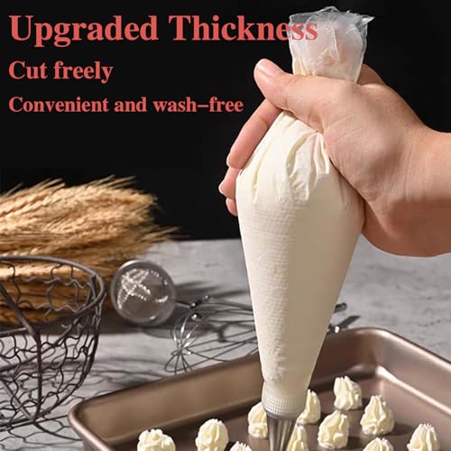 24Inch Disposable Piping Bags (200 Count)