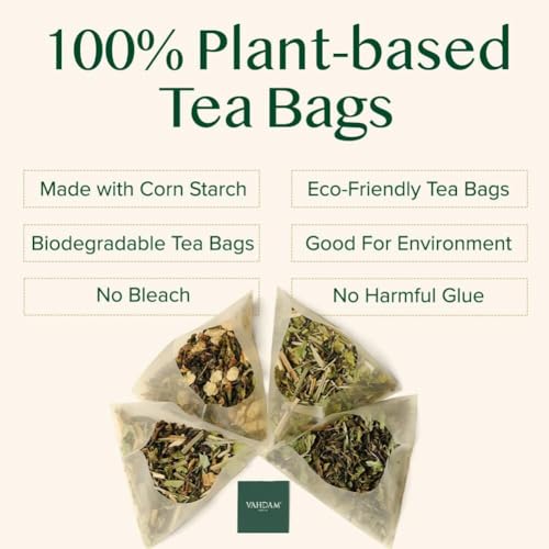 Assorted Green Tea Bags Sampler (20 Count)